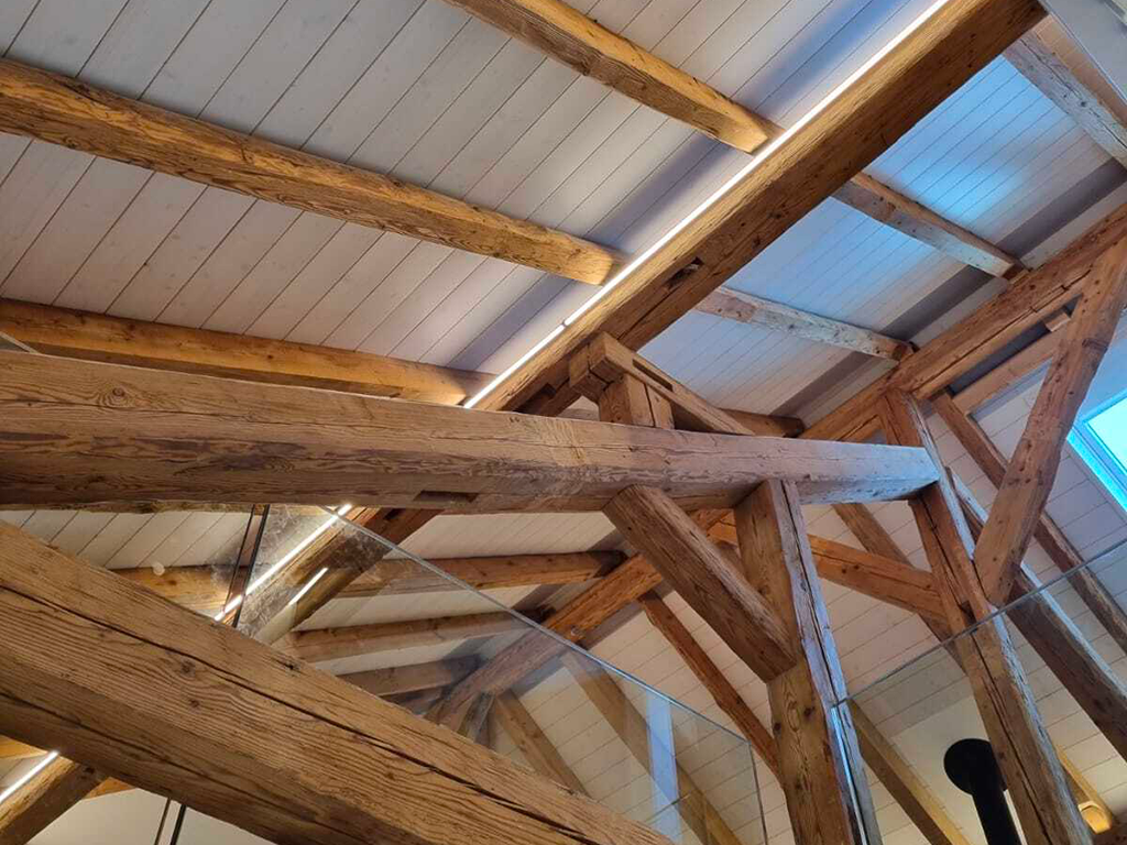 Eclairage réalisé par Cuany Electricité SA dans la région fribourgeoise